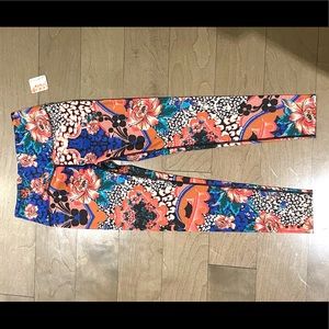 Free people movement colorful leggings